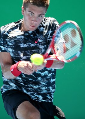 Prospect: Tennager Borna Coric is highly rated by the likes of John McEnroe.