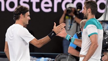 The two combatants delivered a diverting final as Federer continued his march into rare territory.
