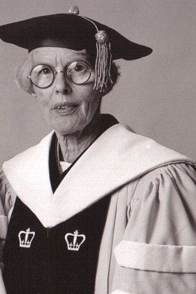 Janet Carr when she received her doctorate.