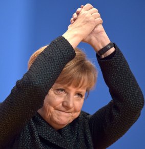 German Chancellor Angela Merkel: "Real feminists would be offended if I described myself as one."