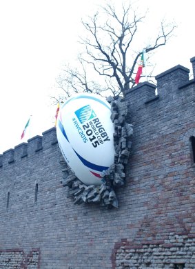 Column 8 first: Rugby fever at Cardiff Castle.
