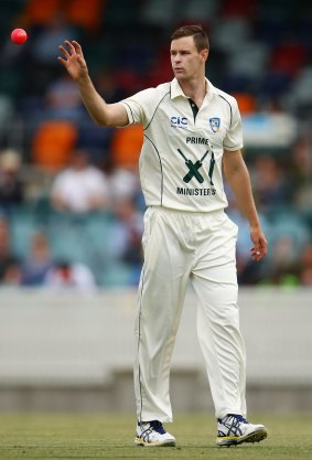 Canberra product Jason Behrendorff is injured and unavailable for the Australian Test team.