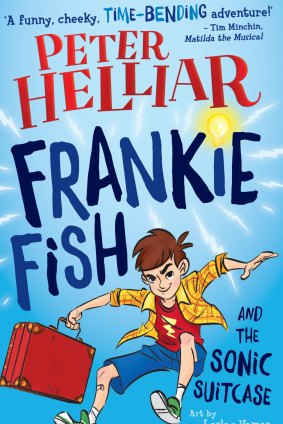 Helliar's time bending Frankie Fish and the Sonic Suitcase.