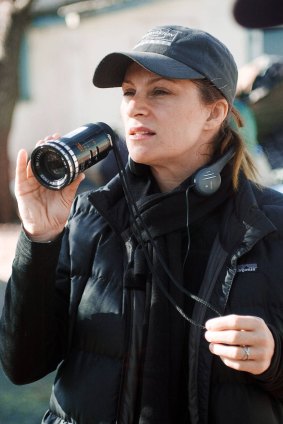 Director Niki Caro at work.