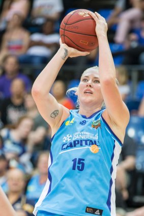 ​Jackson made a brief comeback to the WNBL this season playing six games before knee problems forced her out for an indefinite period.