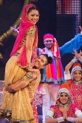 The Merchants of Bollywood Show at  Peacock Theatre in  London.