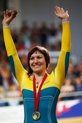 Anna Meares will ride in Canberra.