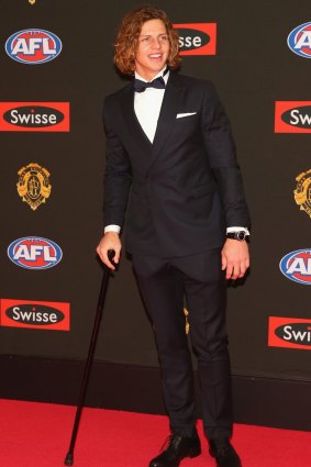 Nat Fyfe won the Brownlow in 2015 despite breaking his leg towards the end of the season.