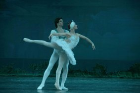 A scene from the Russian National Ballet Theatre's performance of Swan Lake at Queanbeyan.