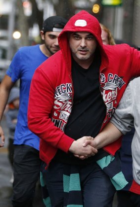 One of the 12 bouncers, Remzi Orcanoglu, who faces 10 charges following the stabbing outside CQ nightclub.