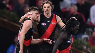 Essendon's forward line, while young, is a dangerous prospect. 