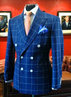Bespoke suiting at G.A. Zink and Sons.