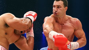 "In boxing we have a saying 'be aggressive towards the aggressor": Ukranian boxer Wladimir Klitschko