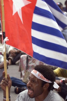 The West Papuan flag