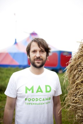 Rene Redzepi at a MAD Foodcamp.
