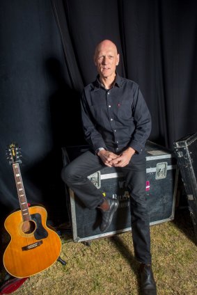 Peter Garrett is happy to be writing music again after a spell in politics.