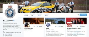 ACT Police's Twitter account retweeted a pornographic image and followed the Twitter account.
