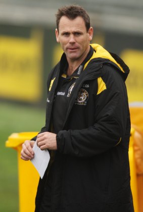 Former AFL footballer David King.