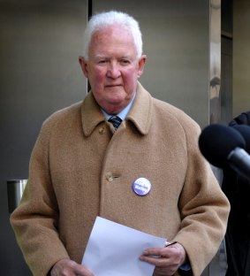 Former Chief Justice of the Family Court Alastair Nicholson in 2010.