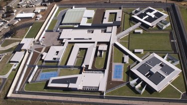 Aerial View of Cessnock Correctional Centre.