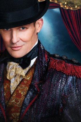 Todd McKenney in Barnum the Circus Musical.