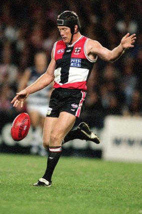 St Kilda legend Nathan Burke: "You might think you look stupid ... you've got to get over it."