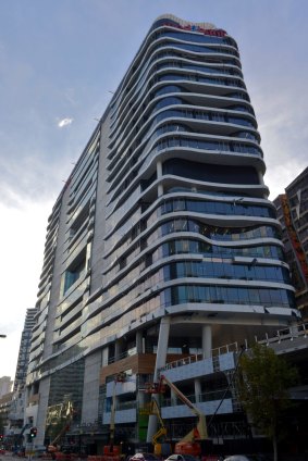 The Medibank-anchored office tower at 720 Bourke Street in Melbourne.