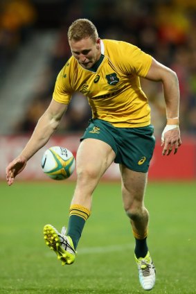 Reece Hodge: One of the Wallabies set to return to the Melbourne Rebels. 