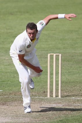 Peter Siddle: The pressure to bowl too quickly may have ruined his tempo.