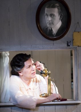 Best actress winner Pamela Rabe in Belvoir's production of<i> The Glass Menagerie</i>, which also won best play.