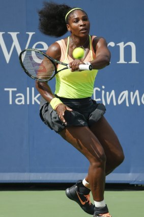 Serena Williams has won the past three US women's singles crowns at Flushing Meadows.