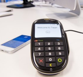 The Tappr terminal. The Brisbane start-up believes it can do better than Square and PayPal