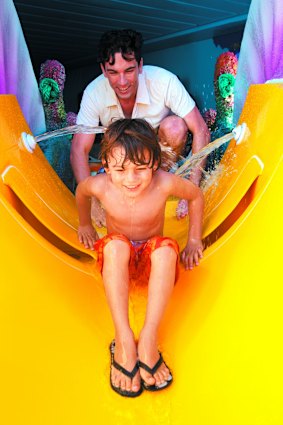 The Norwegian Epic has a great aqua park.