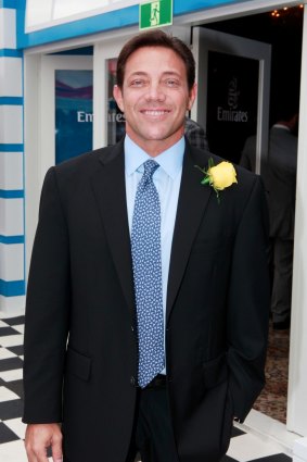 Jordan Belfort at the Melbourne Cup 2011. 