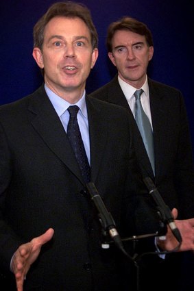 Halcyon days: Labour has been accused of folly in distancing itself from the "New Labour" project of Tony Blair and Peter Mandelson.  