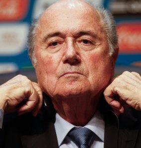 FIFA President Joseph Blatter.