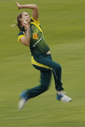 World-class athlete: Southern Stars all-rounder Ellyse Perry.