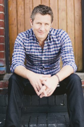 Adam Hills: Passion for the stage undimmed by loss. 