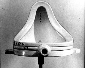 Marcel Duchamp's Fountain.