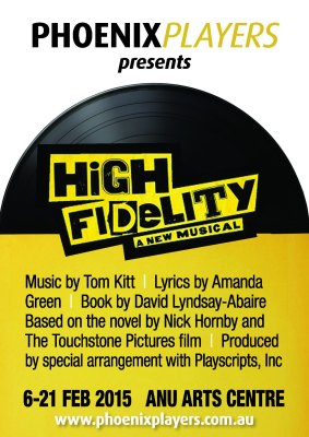 In stereo: <i>High Fidelity: A New Musical</i> arrives in town next year.