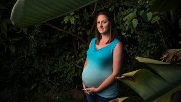 Amanda Donney who is pregnant with her first child. Her family has a history of diabetes and a new study has shown a link between potato consumption and gestational diabetes in pregnant women. 