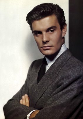 Louis Jourdan in 1947. His Hollywood career began in 1948 with the Alfred Hitchcock thriller <i>The Paradine Case</i>.