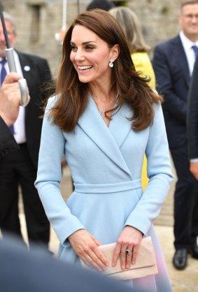 Catherine, Duchess of Cambridge always has a classic nail colour.