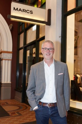 Myer's deputy chief Daniel Bracken won't say how many of the stand-alone Marcs and David Lawrence stores the department store chain will hold on to.
