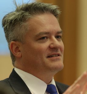 Finance Minister Mathias Cormann has ruled out bring NBN back on budget and removing its remit to make a commercial return.