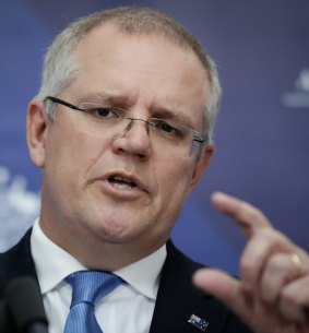 Treasurer Scott Morrison.