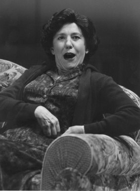 Carol Burns as Kate MacCrae (younger) in After The Ball by David Williamson, performed by Queensland Theatre Company in 1997.