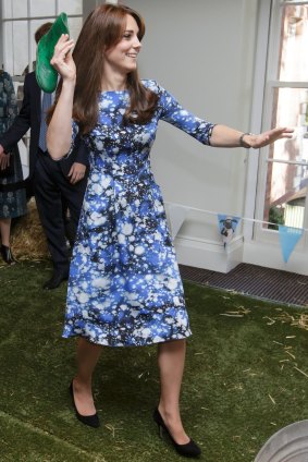 Kate Middleton in the offending outfit. 