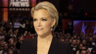 Then-Fox News presenter Megyn Kelly, who has now left for NBC.