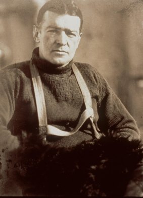 Ernest Shackleton.